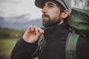 Куртка вітрозахисна чоловіча для трекінгу Forclaz MT100 8580219 S чорна (4002639_Forclaz) Куртка вітрозахисна чоловіча для трекінгу Forclaz MT100 8580219 S чорна (4002639_Forclaz) | Фото 7