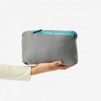 Пуховик жіночий для гірського трекінгу Forclaz MT100 8587256 2XL бірюзовий (4032203_Forclaz) | Фото 8