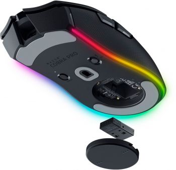Ігрова миша RAZER Cobra Pro, RGB, USB-A/WL/BT, Black (RZ01-04660100-R3G1) | Фото 5