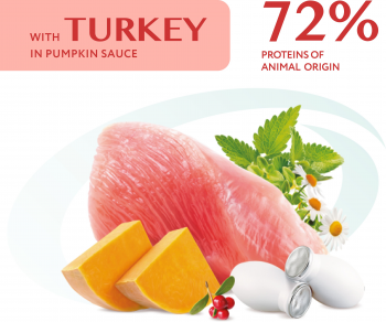 Вологий корм Optimeal для дорослих кішок з індичкою в гарбузовому соусі 85г (b2711902) | Фото 7