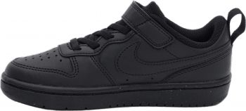 Кеди дитячі Nike Court Borough Low Recraft (PS) DV5457-002 31.5 (13.5C US) чорні (196968173846) | Фото 2