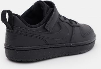 Кеди дитячі Nike Court Borough Low Recraft (PS) DV5457-002 32 (1Y US) чорні (196968173853) | Фото 3
