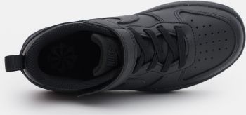 Кеди дитячі Nike Court Borough Low Recraft (PS) DV5457-002 31.5 (13.5C US) чорні (196968173846) | Фото 4