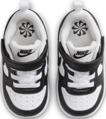 Кеди дитячі Nike Court Borough Low Recraft (TD) DV5458-131 27 (10C US) чорно-білі (197863621616) Кеди дитячі Nike Court Borough Low Recraft (TD) DV5458-131 27 (10C US) чорно-білі (197863621616) | Фото 4