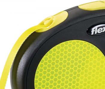 Повідець-рулетка Flexi New Neon M до 25 кг 5 м чорний/жовтий (4000498031704) Повідець-рулетка Flexi New Neon M до 25 кг 5 м чорний/жовтий (4000498031704) | Фото 5