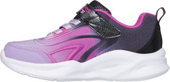 Кросівки підліткові для дівчаток Skechers S-Lights: Sola Glow 303713L BKMT 32 (1 US) рожевий/сірий | Фото 2