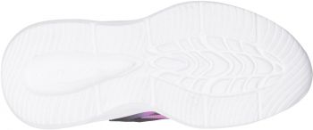 Кросівки підліткові для дівчаток Skechers S-Lights: Sola Glow 303713L BKMT 32 (1 US) рожевий/сірий | Фото 4