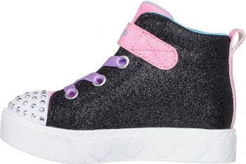 Кеди високі для дівчаток Skechers Heart Steps 314623N BKMT 26 (10 US) рожевий/сірий (KK3803-100) Кеди високі для дівчаток Skechers Heart Steps 314623N BKMT 26 (10 US) рожевий/сірий (KK3803-100) | Фото 3