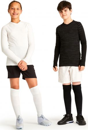 Термофутболка дитяча для футбола Kipsta Keepdry 500 8641696 5-6 р (113-122 см) черная Термофутболка дитяча для футбола Kipsta Keepdry 500 8641696 5-6 р (113-122 см) черная | Фото 2