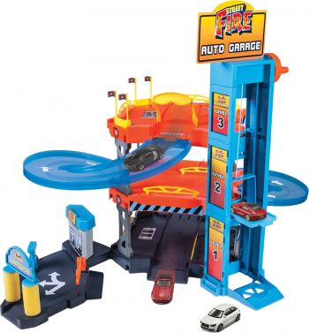 Набір Bburago Паркінг (3 рівні, 2 машинки 1:43), (18-30361) Набір Bburago Паркінг (3 рівні, 2 машинки 1:43), (18-30361) | Фото 3