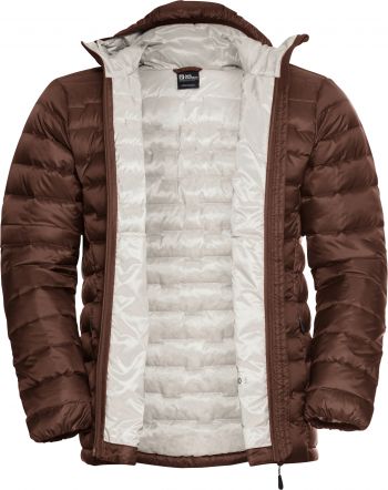 Пуховик чоловічий Jack Wolfskin Passamani Down Hoody M Rds A61831_D0107 L коричневий (4064886586177) Пуховик чоловічий Jack Wolfskin Passamani Down Hoody M Rds A61831_D0107 L коричневий (4064886586177) | Фото 5