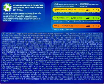 Купить средство женской гигиены Тампони TAMPAX Compak Super з аплікатором 18 шт (8006540716625) | Фото 8