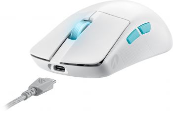 Ігрова мишка ASUS ROG Harpe Ace Aim Lab Edition White (90MP02W0-BMUA10) Ігрова мишка ASUS ROG Harpe Ace Aim Lab Edition White (90MP02W0-BMUA10) | Фото 4