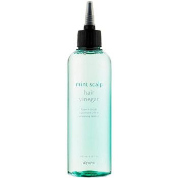 Оцет для волосся A'PIEU Mint Scalp Hair Vinegar м`ятний 200 мл (8809643538664) | Фото 1