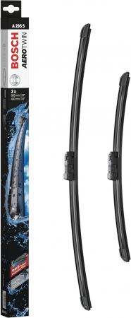Щітки склоочисника Bosch Aerotwin A295S безкаркасні 600мм/400мм 2шт (3397007295) (465215) | Фото 4