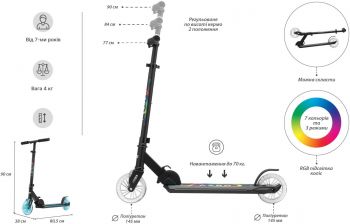 Самокат 2E Aero MAX RGB (AERO-145-RGB) | Фото 15