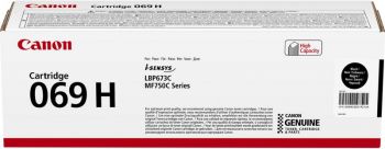 Купить расходный материал для принтеров CANON 069H MF752Cdw/MF754Cdw/LBP673Cdw Black (7600 стр.) (5098C002) | Фото 1