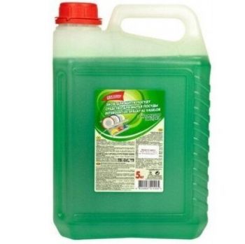 San Clean Засіб для миття посуду Яблуко 5000 мл (4820003541005) | Фото 1