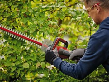 Купить кусторез Кущоріз акумуляторний Einhell GE-CH 18/50 Li (без АКБ та ЗП) (3410945) | Фото 19