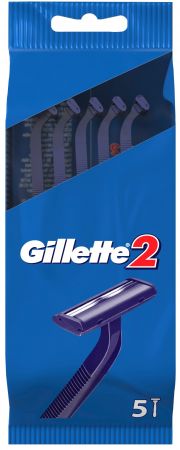 Бритва без змінних картриджів Gillette 2, 5 шт (3014260287030) | Фото 2