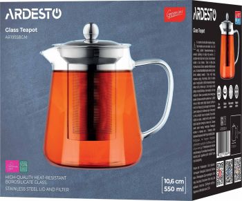 Заварник ARDESTO Gemini Milano 550мл (AR1955BGM) Заварник ARDESTO Gemini Milano 550мл (AR1955BGM) | Фото 4