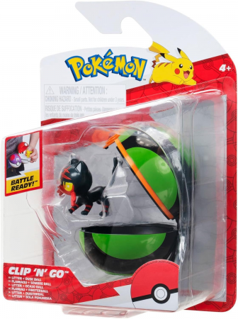 Ігровий набір Pokemon W16 – Літтен у покеболі (Ігрова фігурка, Покебол) (PKW3147) | Фото 8