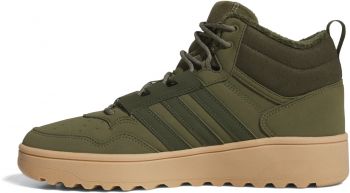 Черевики ADIDAS Hoops 4.0 Mid Winterized JQ5363 43 1/3 (9 UK) оливкові (4068803806812) | Фото 2