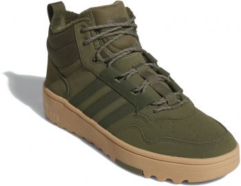 Черевики ADIDAS Hoops 4.0 Mid Winterized JQ5363 43 1/3 (9 UK) оливкові (4068803806812) | Фото 3