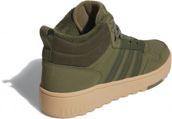 Черевики ADIDAS Hoops 4.0 Mid Winterized JQ5363 43 1/3 (9 UK) оливкові (4068803806812) | Фото 4