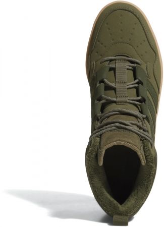 Черевики ADIDAS Hoops 4.0 Mid Winterized JQ5363 43 1/3 (9 UK) оливкові (4068803806812) | Фото 5