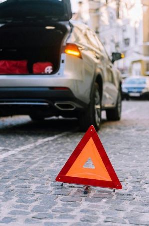 Набір технічної допомоги Poputchik аварійна зупинка 1 (Трос, Знак, Жилет) (33-001-IS) | Фото 3