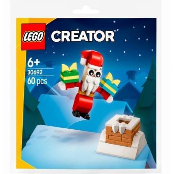 Конструктор LEGO Creator Різдвяні забави з димарем із Сантою (30692) | Фото 1