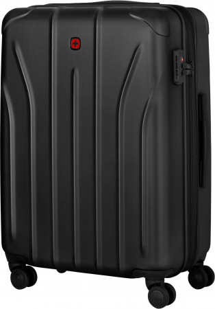 Валіза WENGER, Oryson, середня, пластик, 4 колеса, чорний (653165) | Фото 3