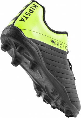Бутси дитячі Kipsta Agility 100 FG 8766040 38 чорно-жовті (4659801_Kipsta) | Фото 3