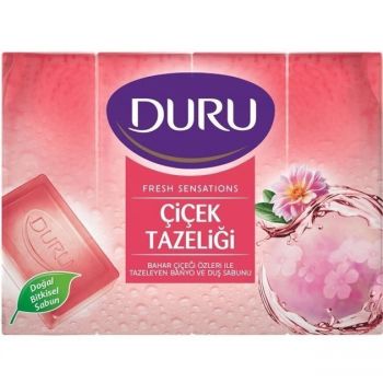 DURU Fresh Sensations Квіткова Хмара екопак 4*150г (8690506494582) | Фото 1