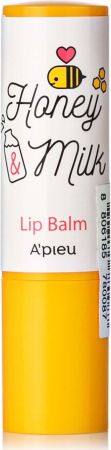 Бальзам для губ A'PIEU Honey&Milk Lip Balm живильний 3,3г (8806185780087) | Фото 3