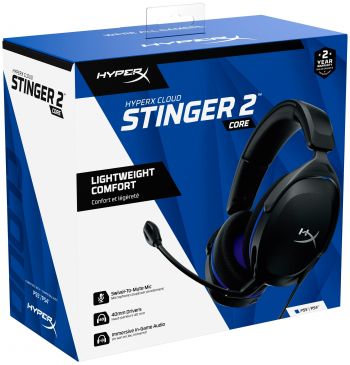 Ігрова гарнітура HyperX Cloud Stinger 2 Core PS, Black (6H9B6AA) | Фото 8
