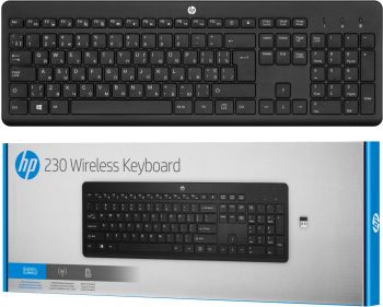Клавіатура HP 230 WL black (3L1E7AA) Клавіатура HP 230 WL black (3L1E7AA) | Фото 9