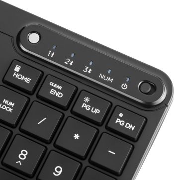 Клавіатура мембранна HP 460 Multi-Device 102key, BT, EN/UK, Black (7N7B8AA) Клавіатура мембранна HP 460 Multi-Device 102key, BT, EN/UK, Black (7N7B8AA) | Фото 5