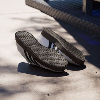 Кеди жіночі ADIDAS Vl Court Base ID3714 39 1/3 (6 UK) білі/чорні (4067886710603) | Фото 8