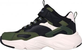 Черевики підліткові для хлопчика Skechers Stamina Airy 405266L BKOL 30 (13 US) чорні (KK3643-130) | Фото 3