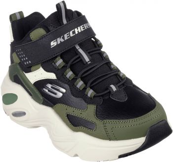 Черевики підліткові для хлопчика Skechers Stamina Airy 405266L BKOL 32 (1 US) чорні (KK3643-10) | Фото 4