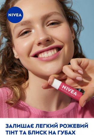 Бальзам для губ NIVEA Watermelon Shine Кавунове сяйво 4,8 г/5,5 мл (4005808904365) | Фото 9