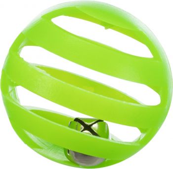 Trixie Набір м'ячиків пластмасових з дзвіночком, 4 шт (4011905045214) | Фото 2