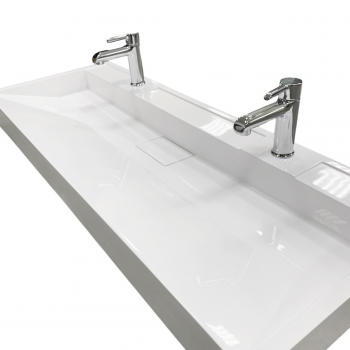 Купить раковину Раковина Adamant Vision 1200х455х110мм біла (4824296204901) | Фото 4