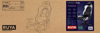 Ігрове крісло TRUST GXT714W RUYA ECO White (25065_TRUST) Ігрове крісло TRUST GXT714W RUYA ECO White (25065_TRUST) | Фото 7