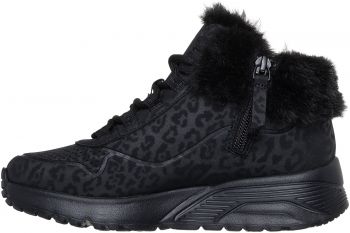 Черевики підліткові для дівчинки Skechers Uno Lite 310362L BBK 37 (5 US) чорні (KK3816-50) | Фото 2