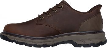 Напівчеревики чоловічі Skechers Lockett 205307 COC 41 (8 US) коричневі (KM5590-80) | Фото 3