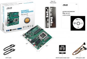 Материнська плата ASUS PRO H610T-CSM (90MB1G60-M0EAYC) Материнська плата ASUS PRO H610T-CSM (90MB1G60-M0EAYC) | Фото 2