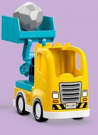 Купить конструктор Конструктор LEGO DUPLO Town 3 в 1 Будтехніка (10475) | Фото 4